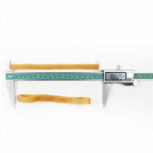 Anpassningsbar hög elasticitet hög temperatur anti-aging hållbart industriellt gummiband fabriksförsäljning