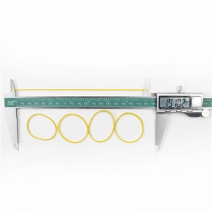 Källtillverkare grossistfärger oförskjutbara gummiband med hög elasticitet för kontorkultur och utbildning