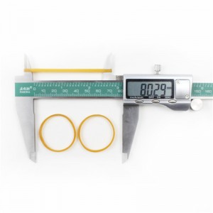 Tillverkare grossistnaturgummi gul transparent hög elasticitet och seghet krabba, hummer bindande jordbruks gummiband