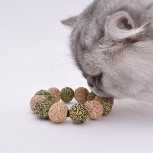 Buddha pärlor sträng katt mynta boll