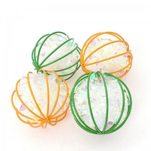 Hollow Out Colorful Iron Bell Ball