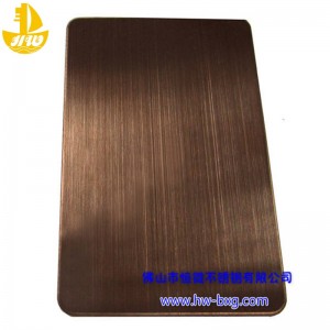 Färg Rostfritt ståltrådsdragningstortnr 4