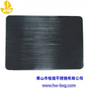 Färg Rostfritt ståltrådsdragningsbrädanr 7