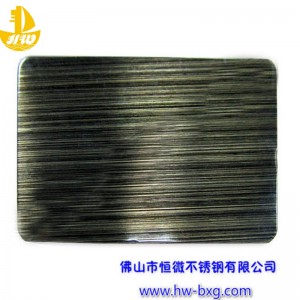 Färg Rostfritt ståltrådsdragskortnr 8