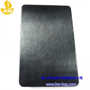 FRÅGOR Rostfritt stål frostat brädanr 2