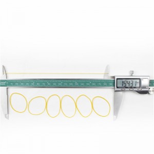 Factory Direktförsäljning av högkvalitativa gummiband Hög elasticitet och hög motståndskraft Papperspengar Bundna gummiband