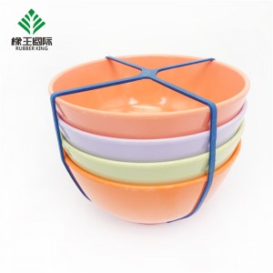 Tillverkare Custom Color Solid Färg Hög elasticitet, Säker och miljövänlig Naturgummiband för resor