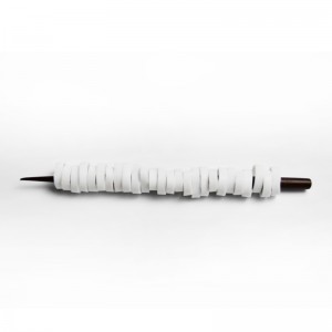 Fabriksanpassad Partihandel Vit Hög Elasticitet Anti-Aging Data Cable Strapping Ring