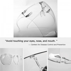 Anti Fog Goggle Unisex Visor Full Face Face Protective Shield Glasses