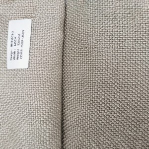 Garnfärgad bomullslinne tyg BNT1903