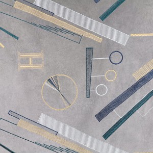 Broderad flannellduk BNT6868