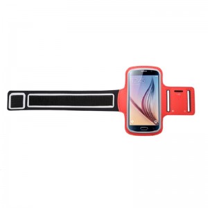 Running Sports Fitness Mobiltelefon armväska med bandrem för att springa