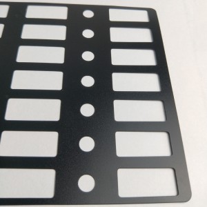 0,25 Isolerande ark Flamskyddsmedel PC packning svart lätt att böja bearbetning grossist