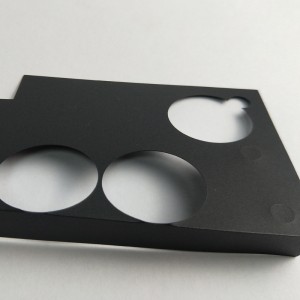 203 * 109 * 0,25 mm svart PC-isoleringsark, temperaturbeständig och lätt att böja isoleringsbladet