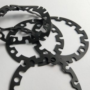 Flamskyddsmedel Stötdämpning Poron LE-32 FOAM Svart tätning Skum Bulk gjutning Skum Partihandel