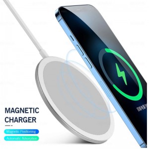 Magnetisk Magsafe Trådlös Telefonladdare 15W Portable Magsafe Laddare för Apple iPhone 12 11 Pro Max Bästsäljande produkt Amazon Hot Style