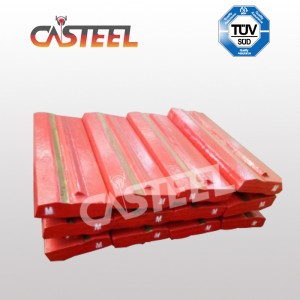 Gummi Master RM50, RM60, RM80, RM120 Impact Crusher Bars, Blow Bars High Chrome, Matsite och Keramiska insatser