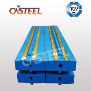 High Chrom Impact Crusher Parts Pegson XH250, XH320SR, XH500 Hartl 1060 Tesab, Extec Blow Bars