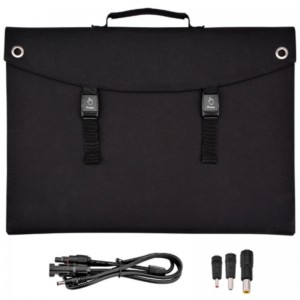 Portable Folding Solar Panel Laddare 60W 18V för camping mobiltelefon laddning