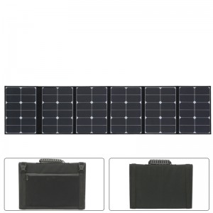 Camouflage Color 120 Watt Folding Solar Bag Solar Blanket för camping och yacht tak