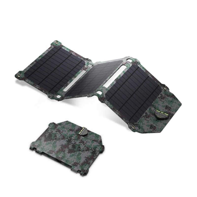 Amazon bärbar vikbar 5V 21W mobil solpanelväska Folding Solar Phone Charger Solar