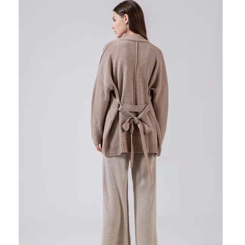 Lossa Casual Australian Wool Short Cardigan 65007#
