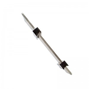 2.54mm 1x7P 180 ° Dip Single Row Double Plastic Pin Header 3mm-13mm-6mm