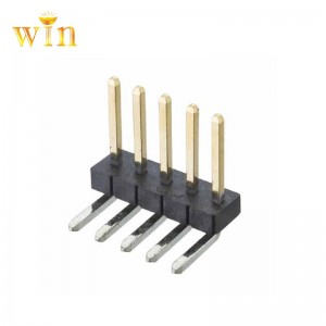 2,54 mm pH 5P ~ 10P 90 ° höger vinkel stifthuvud