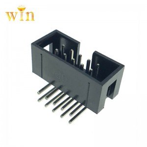 2x5p 2.54mm Pitch Högervinkel Dip Box Header Socket