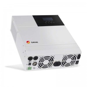 Srne mppt max 5000w sol hybrid laddningsomriktare 80a ren sinusvåg inverter 48v 220V PV CHARGE 145V 50Hz 60Hz Auto LCD-skärm