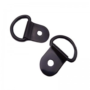 D-Ring Tie Downs, D-Ringar Ankare Lashing Ring för laster på släpvagnar RV CAMPERS VANS ATV SUV Båtar Motorcyklar etc Vehicles Tung plikt Tie Down Ring med monteringsfäste