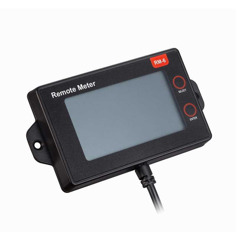 SRNE RM-6 Fjärrmätare LCD-skärm för MC24-serien MPPT 20a 30a 40a 50a solladdningsstyrenhet