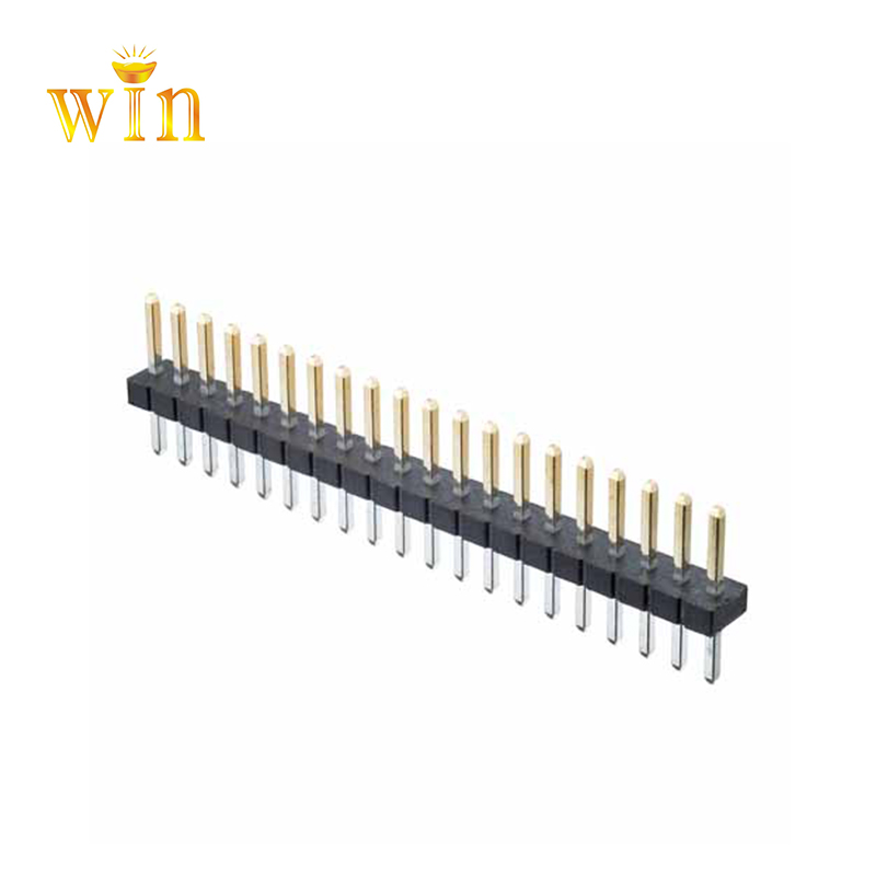 2.54mm 2P ​​~ 40P 180 ° Dip Pin Header Connector