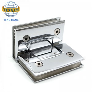 Zink Alloy/stainless Steel 135 Examensdusch Hinge för duschrum Glassdörrklipp