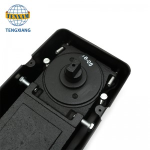 Encylindrig hydraulisk golvfjäder för glasdörr golvmaskin