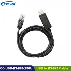 EPEVER kommunikationskabel CC-USB-RS485-150U USB till PC RS485 för EPEVER EPSOLAR Tracer En Tracer BN TRIRON XTRA SERIES MPPT Sola