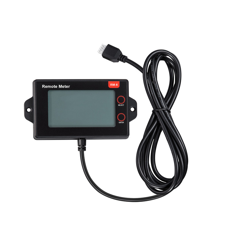 SRNE RM-6 Fjärrmätare LCD-skärm för MC24-serien MPPT 20a 30a 40a 50a solladdningsstyrenhet