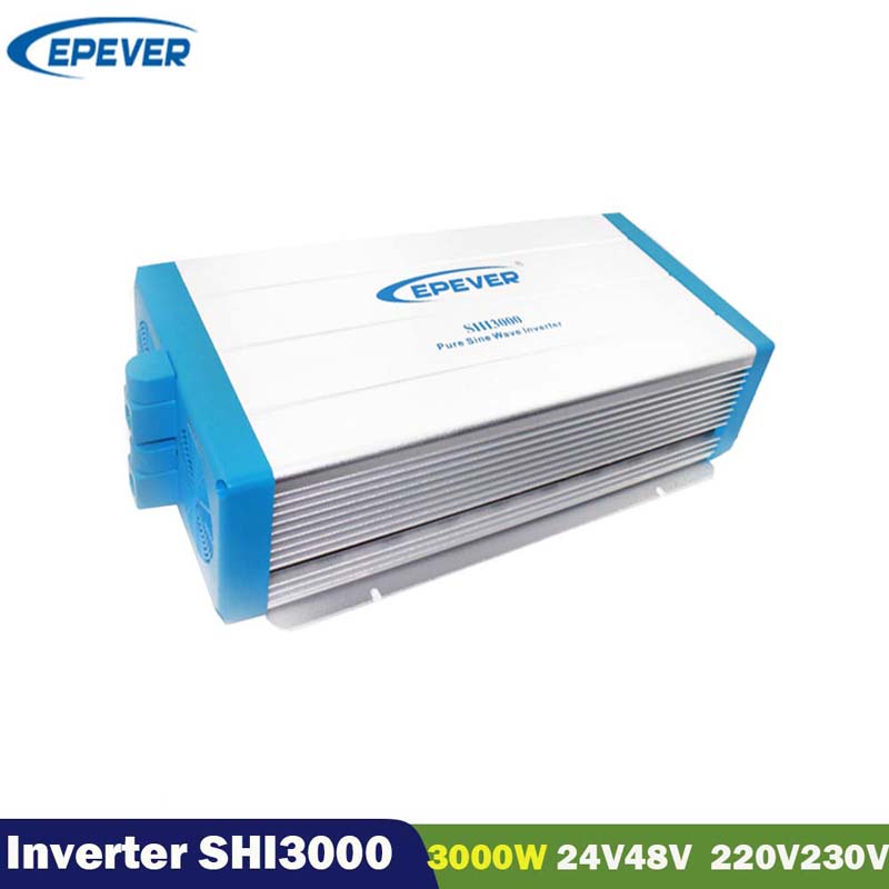 EPEVER SHI 3000W SOLAR CHARGE INVERTER 24V48VDC 220V230VAC Av Grid Pure Sine Wave Inverter 50Hz 60Hz Switch Spwm Tech Inverskor