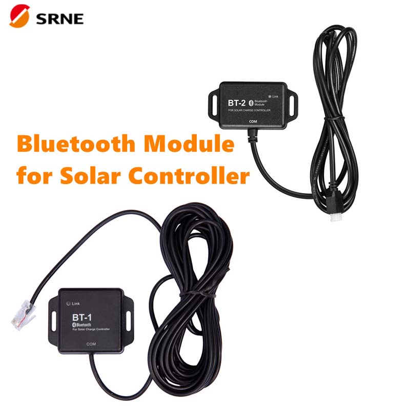 Srne Bluetooth-modul BT-1 BT-2 för MPPT Solar Laddning och Dischage Controller ML och MC-serie PV-kontroller
