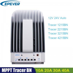 EPEVER MPPT 40A 30A 20A SOLAR CHARGE CONTROLLER 12V24V Tracer4215BN 3215BN 2215BN Batteripanel Regulator Max PV 150V-ingång