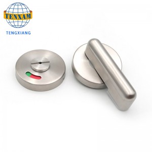 Stainless Steel Public Toilet Partition Tillbehör Toalett Cubicle Fittings