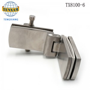 Särskild typ 135 grader långt badrum Clip Hotel Bathroom Bathroom Glass Door Hinge Shower