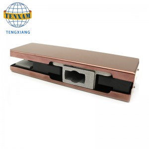 Glasdörrklämma SUS304 Rostfritt Stål Övre dörrplåster Monteringsglas Top Clip