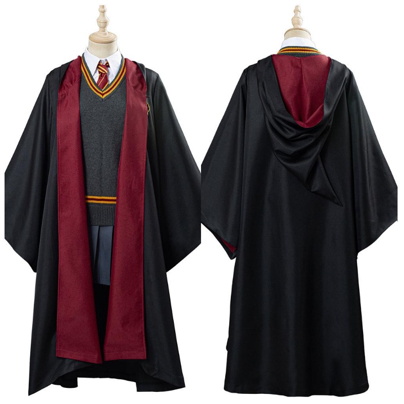 Harry Potter Hermione Granger Gryffindor School Cosplay Köp Partihandel Halloween Kostymer Bulk