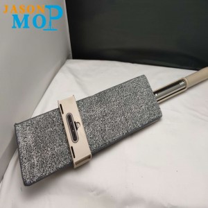 JASON NYTT Gratis handtvätt av rostfritt stålstång mikrofibermoppar för hushållsrengöring (JS-B2009)