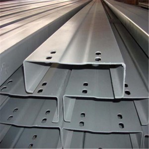 Du/c/z form stål purlin maskin c purline