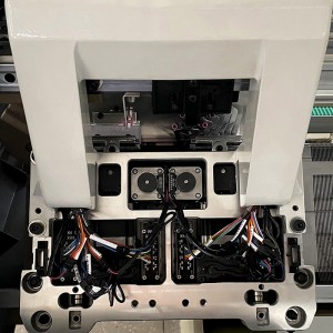 Dubbel System Automatisk Sweater Cardigan Stickning Machine