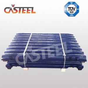 Terex JW40 Mobile Crusher Liner, Jaw Wedge Toogle Jaw Guard