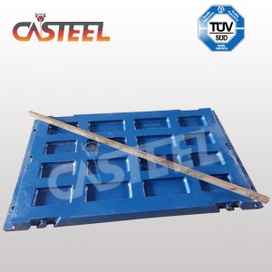 Terex JW40 Mobile Crusher Liner, Jaw Wedge Toogle Jaw Guard (1)