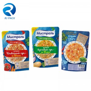 Matkvalitet Stå upp Spout Pouch Tomatsås Juice Drink Packaging Väskor